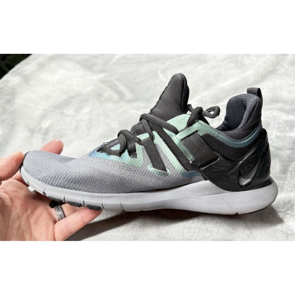 Nike‎ Free Metcon 2 Training Shoes Mens Size 8 Gray Teal Black BQ3063-002 - Picture 3 of 14